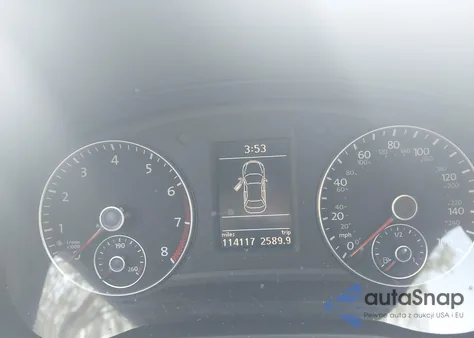 2012 Volkswagen Passat 2.5L Se из США, поврежденный, VIN 1VWBP7A33CC043835